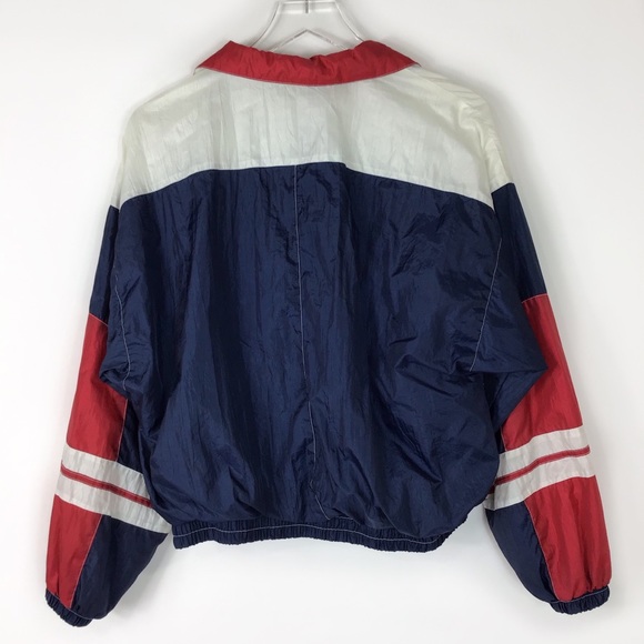 Vtg 90s windbreaker track jacket Forteza color M - Picture 6 of 6